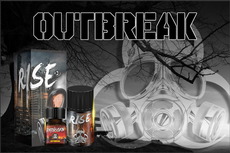 Rise 防爆玩家Outbreak 40ml+10ml 禮盒裝 骨灰級RUSH